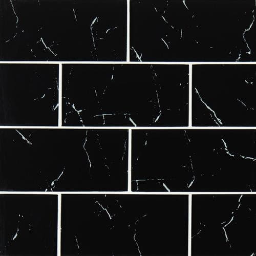 Nero — Marquina - 3x6