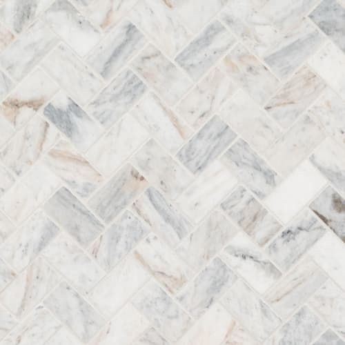 Capri Blue — Capri Blue 1x2 Herringbone Honed
