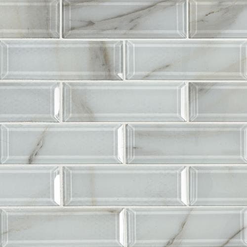 Ivory — Amber Beveled Subway